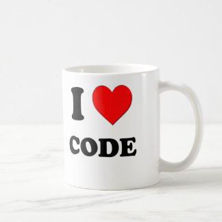 Liebe I Code Kaffeetasse