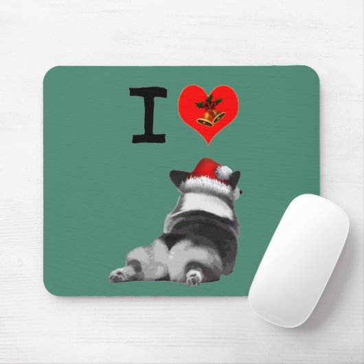 Liebe I Corgi-Hintern Mousepad (Mit Mouse)