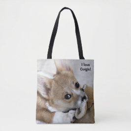 Liebe I Corgis-Taschen-Tasche Tasche