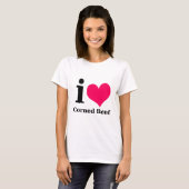 Liebe I Corned-Beef T-Shirt (Vorne ganz)