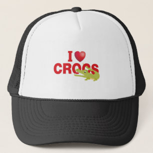 Liebe I crocs Truckerkappe