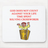 Liebe I crossworgs und Scrabble Mousepad (Vorne)