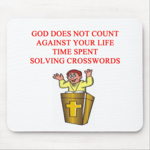 Liebe I crossworgs und Scrabble Mousepad