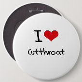 Liebe I Cutthroat Button (Vorne & Hinten)