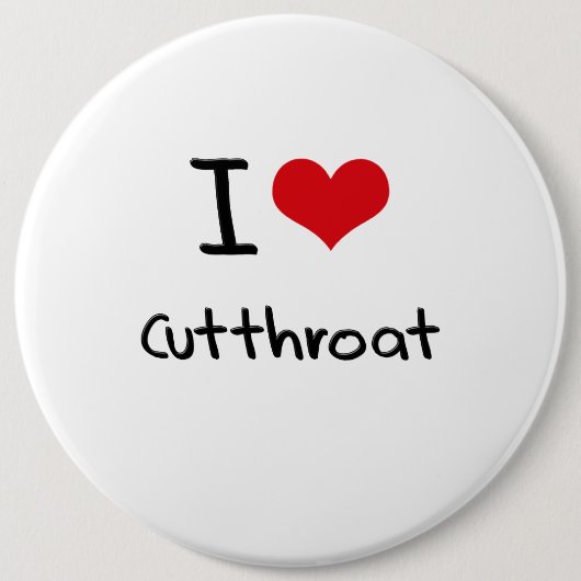 Liebe I Cutthroat Button (Vorderseite)