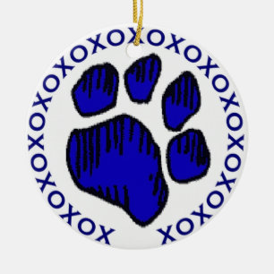 Liebe I DD mein Hund!! ~Christmas Verzierung Keramikornament