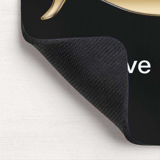 Liebe I Delphine Mousepad (Ecke)