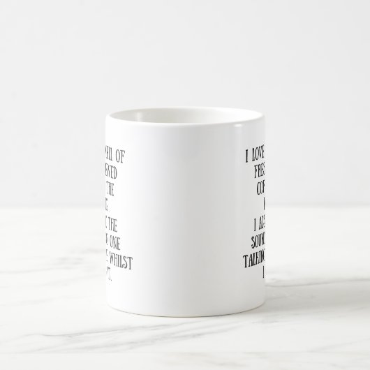 Liebe I der Geruch der frisch gebrauten Kaffeetasse (Mittel)