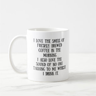 Liebe I der Geruch der frisch gebrauten Kaffeetasse
