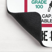 Liebe I der Geruch von AVGAS am Morgen! Mousepad (Ecke)