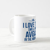 Liebe I der Geruch von Avgas Tasse (Vorderseite Links)