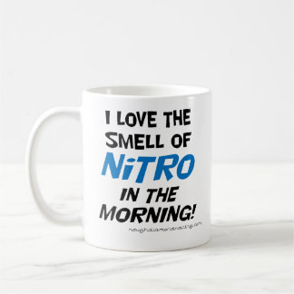Liebe I der Geruch von Nitro in der Morgen-Tasse Kaffeetasse