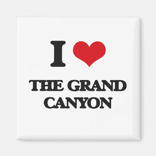 Liebe I der Grand Canyon Magnet