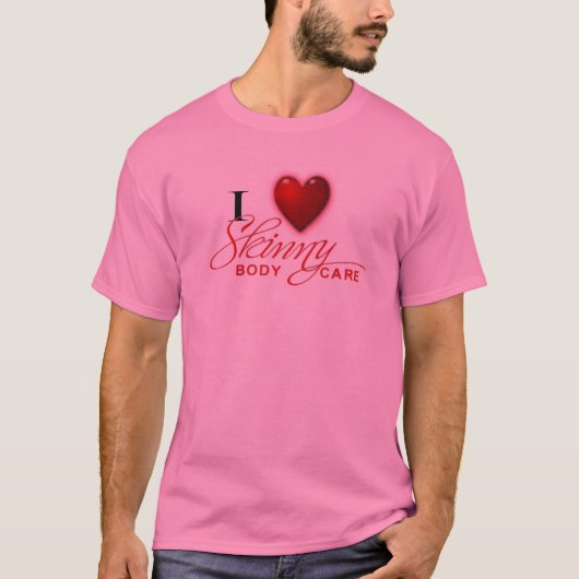 Liebe I der Männer dünn T-Shirt (Vorderseite)