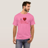 Liebe I der Männer dünn T-Shirt (Vorne ganz)