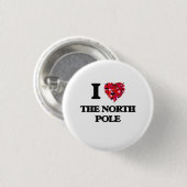 Liebe I der Nordpol Button (Vorne & Hinten)