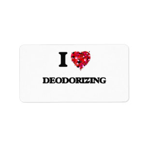 Liebe I Desodorieren Adressaufkleber