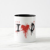 Liebe I dexter Tasse (Zentrum)