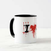 Liebe I dexter Tasse (Vorderseite Links)
