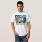 Liebe I die Amalfi-Küste T-Shirt (Vorne ganz)