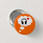 Liebe I, die an Musik denkt Button (Vorne & Hinten)