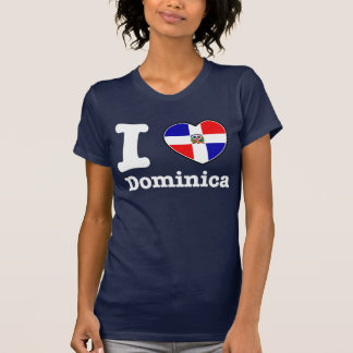 Liebe I die Dominikanische Republik T-Shirt