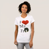 Liebe I, die für meine ist T-Shirt (Vorne ganz)