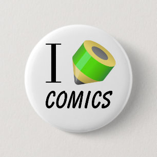 Liebe I, die zeichnet "Comicen" Button