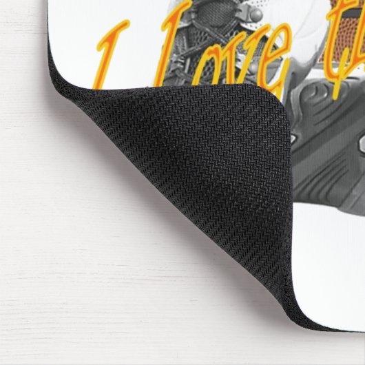 Liebe I dieses Spiel Mousepad (Ecke)