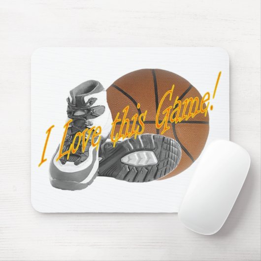 Liebe I dieses Spiel Mousepad (Mit Mouse)