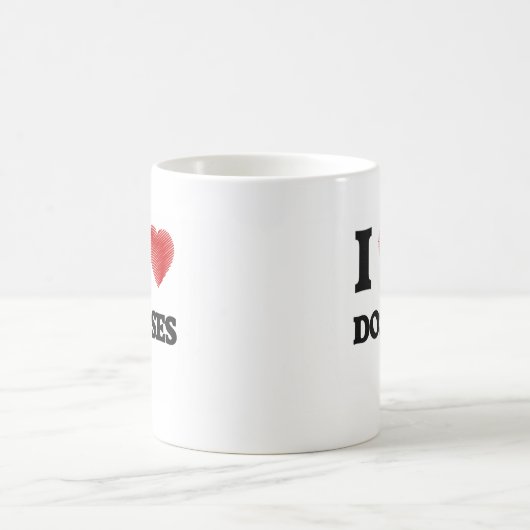 Liebe I Dosen Kaffeetasse (Mittel)