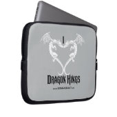 Liebe I Drache-Könige 10" Hülse Laptopschutzhülle (Vorne Rechts)