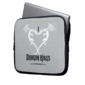 Liebe I Drache-Könige 10" Hülse Laptopschutzhülle (Vorderseite Links)