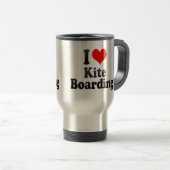 Liebe I Drachen-Boarding Reisebecher (VorderseiteRechts)
