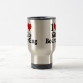 Liebe I Drachen-Boarding Reisebecher (Mittel)
