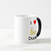 Liebe I duckt Tasse (VorderseiteRechts)