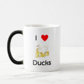 Liebe I duckt Tasse (Links)