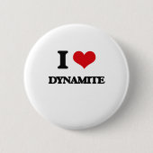 Liebe I Dynamit Button (Vorderseite)