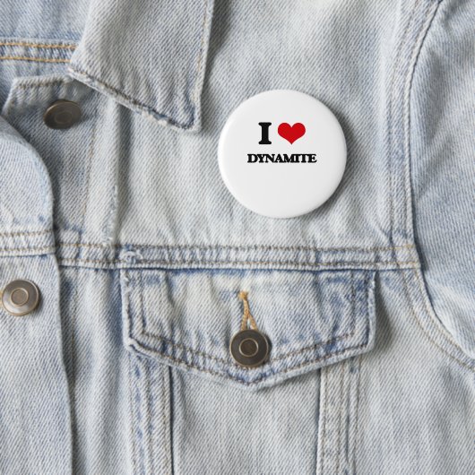 Liebe I Dynamit Button (Beispiel)