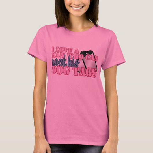 Liebe I ein Mann, der kann T-Shirt (Vorderseite)