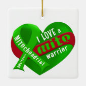 Liebe I ein Mito-Krieger Keramikornament (Rückseite)