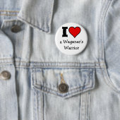 Liebe I ein Wegener Knopf Button (Beispiel)