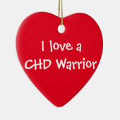 Liebe I eine CHD Kriegerverzierung Keramikornament (Rechts)