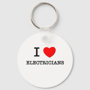 Liebe I Elektriker Schlüsselanhänger