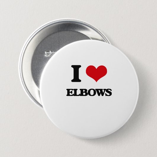 Liebe I ELLBÖGEN Button (Vorne & Hinten)