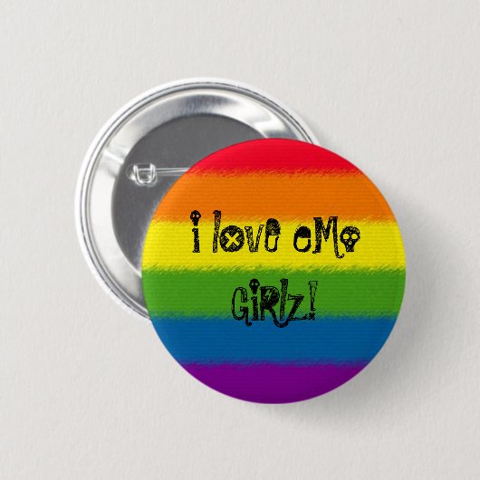 Liebe I eMo GiRlz! Button (Vorne & Hinten)
