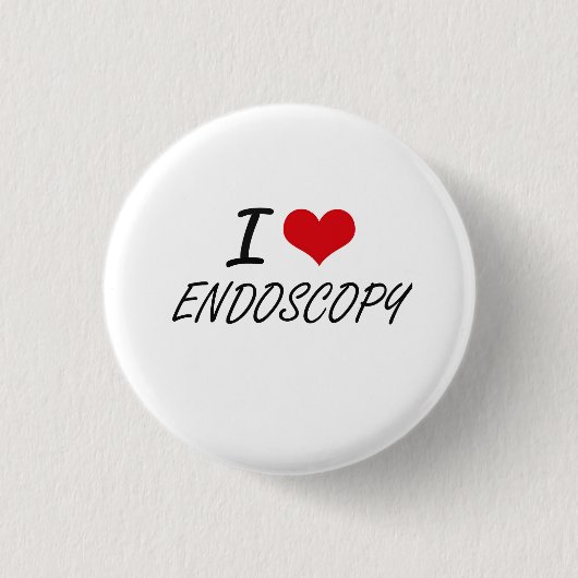 Liebe I ENDOSKOPIE Button (Vorderseite)