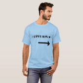 Liebe I er - Paar-Shirt T-Shirt (Vorne ganz)