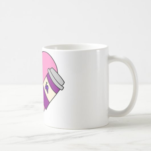 Liebe I Erdnussbutter und Gelee Kaffeetasse (Rechts)