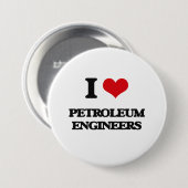 Liebe I Erdöl-Ingenieure Button (Vorne & Hinten)
